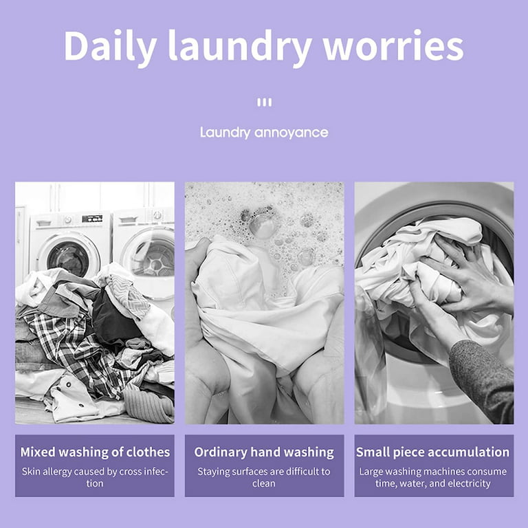 Foldable Mini Laundry Machine